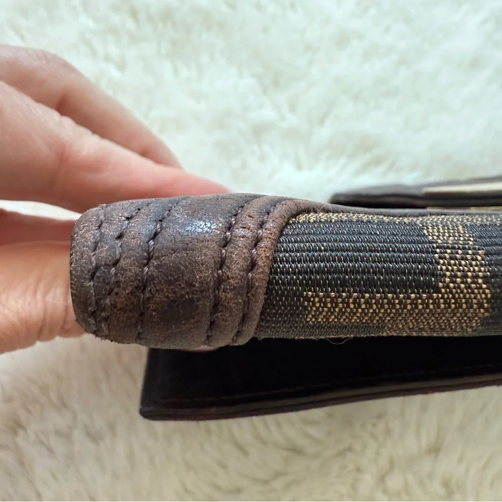 Fendi unisex vintage long wallet Authentic
